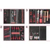 Servante 5 Tiroirs ULTIMATE + Composition 263 outils KS TOOLS