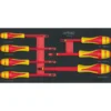 Servante Ultimate 7 tiroirs orange équipée de 45 outils isolés KS Tools - 819.7045