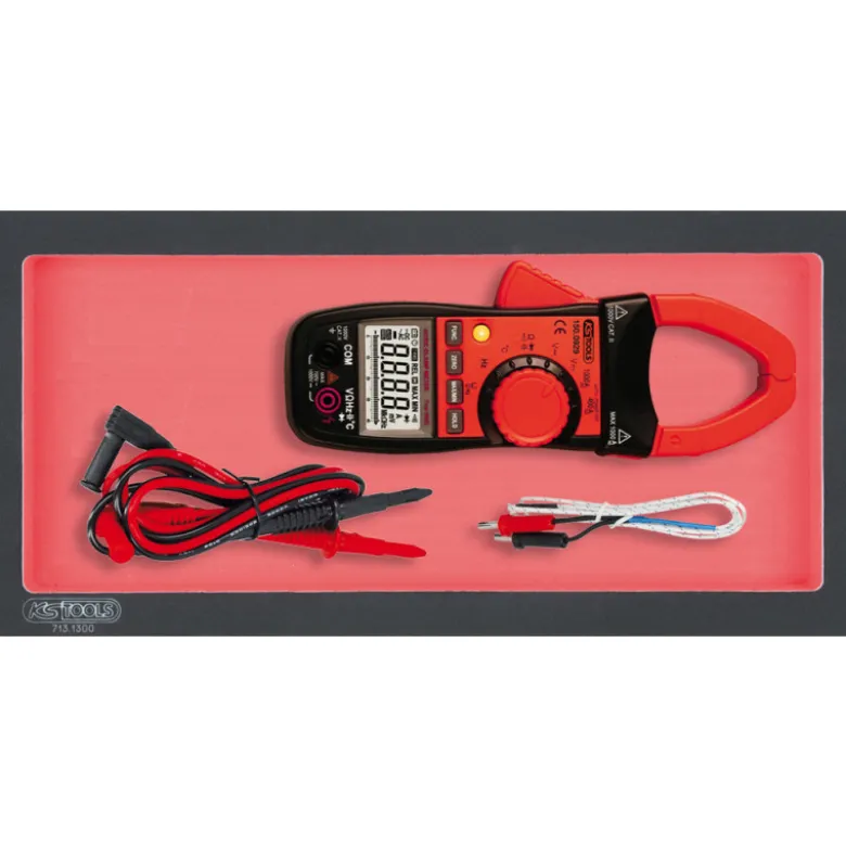 Servante Ultimate 7 tiroirs orange équipée de 45 outils isolés KS Tools - 819.7045