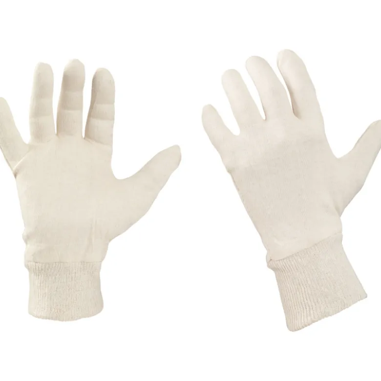 Sous gants en coton blanc, taille unique, KS Tools - 112.1660