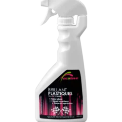 Spray brillant plastiques 500ml ECOLAVE FINI001