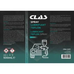 Spray lubrifiant teflon 500ml CLAS CO 1031