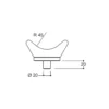 Support En V Pour Cric Hydro-Pneumatique At27Xx Poids-Lourds Cattini - Yak A00875