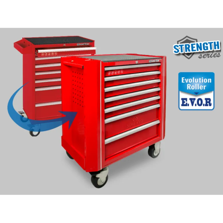 Support Latéral Perforé Pour Servante - 5 Pièces King Tony - 87430A