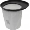 Sur-filtre plus collerette pour aspirateurs JET15I, JET30I, JET30I SYNCHRO, JET30IDR SIDAMO 20499533