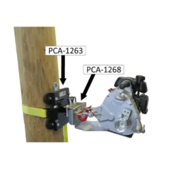 Système haute résistance d'ancrage de treuil pour arbres et poteaux Portable Winch - PCA-1263