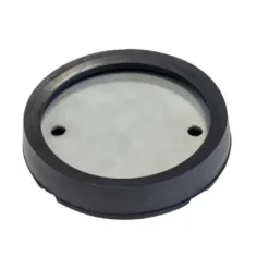 Tampon caoutchouc rond avec enfort plaque metallique ø125x26mm CLAS EG 1152