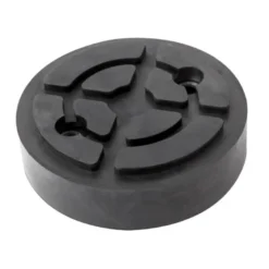 Tampon caoutchouc rond avec renfort 2 rondelles metalliques ø120x32mm CLAS EG 1146