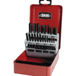 Taraud Cobalt 7 Jeux De 3 - M3 4 5 6 8 10 12 - En Coffret SAM Outillage - CTF-22