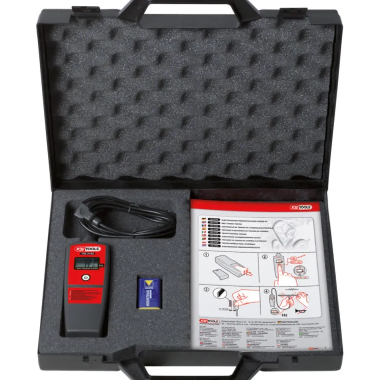 Tensiomètre de courroie électronique KS TOOLS 150.3165