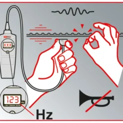 Tensiomètre de courroie électronique KS TOOLS 150.3165
