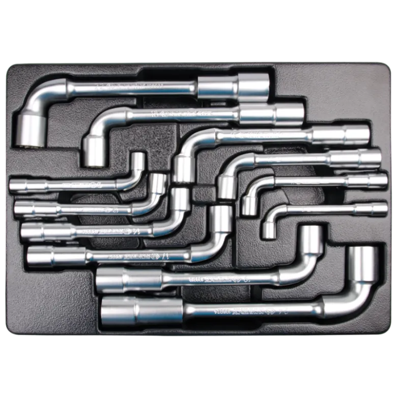 Thermoformé 12 Clés À Pipe 8, 10-14, 16-19, 22, 24Mm King Tony - 91812MR