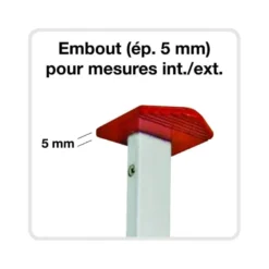 Téléfix télescopique jusqu'à 10m - METRICA