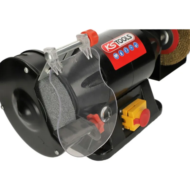 Touret à meuler 520 W avec brosse - KS TOOLS 500.8461