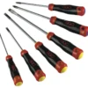 Tournevis Bi-Matiere Fente Et Pozidriv - Trousse De 6 SAM Outillage - T-J2