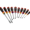 Tournevis Bi-Matiere Fente Phillips Et Pozidriv - Jeu De 10 SAM Outillage - T-J10