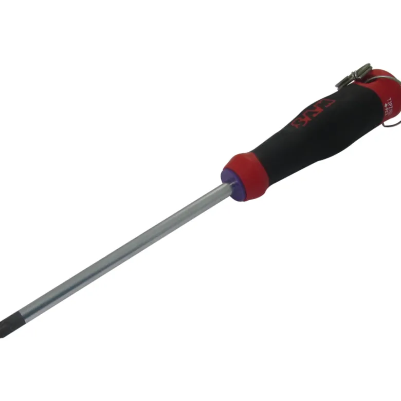 Tournevis Bi-Matiere Pz N°1 5X100 Mm Avec Clip Inox Fme SAM Outillage - T-1PZ100-FME