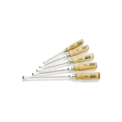 Tournevis Bois Fente Mecanicien - Jeu De 5 SAM Outillage - TW-MJ5