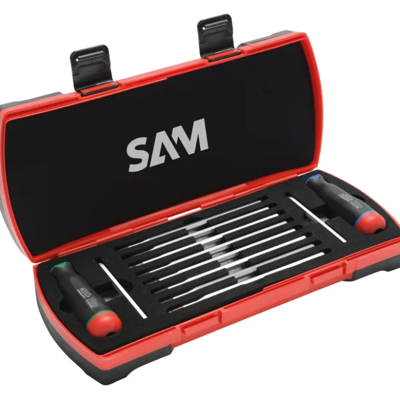 Tournevis Dynamometriques 0,6 - 3,0 Nm Avec Embouts Coffret SAM Outillage - DYVIS-J1