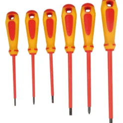 Tournevis Isoles 1000 Volts - Jeu De 6 SAM Outillage - ZTB-J6