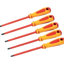 Tournevis Phillips Et Pozidriv Isole 1000 Volts - Jeu De 4 SAM Outillage - ZTB-J4BR