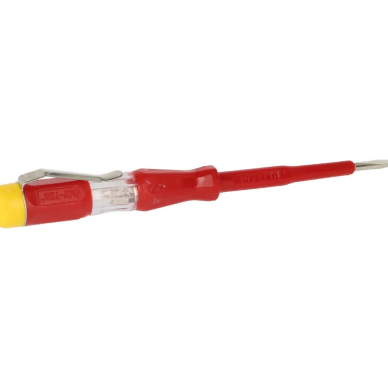 Tournevis testeur 100-500V Fente 30mm L.140mm BRILLIANT TOOLS - BT120900