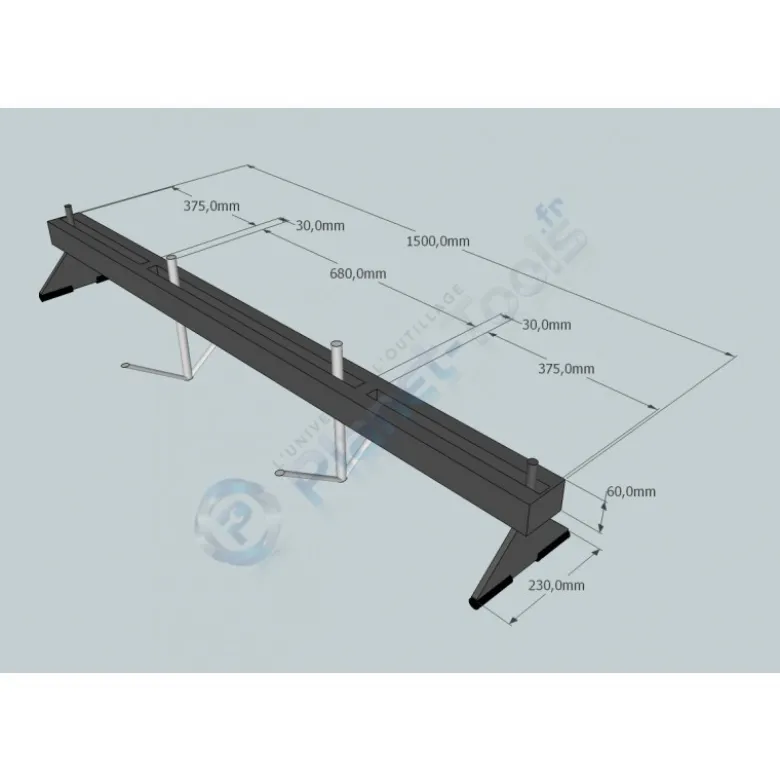 Traverse à support moteur KS TOOLS 160.0145