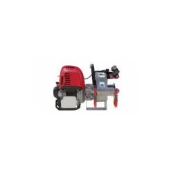 Treuil de tirage à essence GX50, force 1000 KG, avec 9 accessoires Portable Winch - PCW4000-A