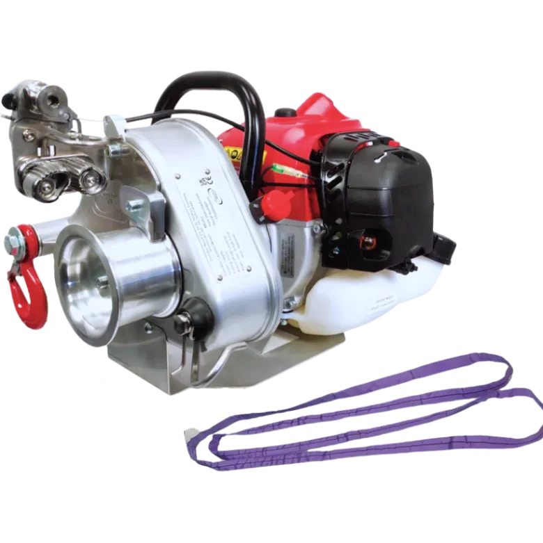 Treuil Portable à essence 2 temps 50 cc - Portable Winch - PCW4500