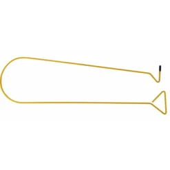 Tringle semi-rigide en u pour crochetage poignees de portes 1,50m CLAS EG 0744