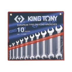 Trousse Clés À Fourches 11 Pièces 6X7 À 25X28 King Tony - 1110MR