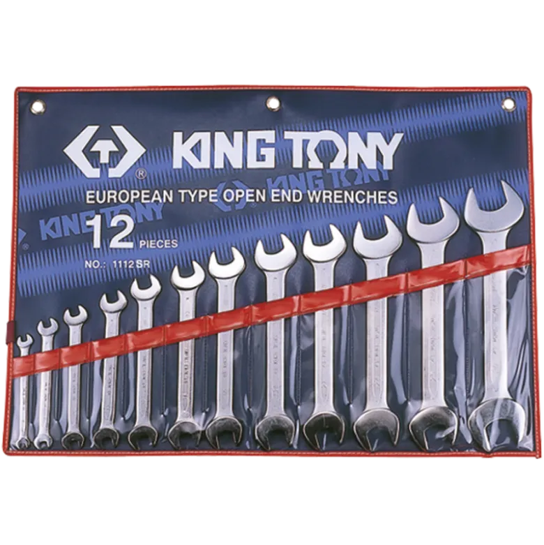 Trousse 12 Clés Fourches Sae King Tony - 1112SR
