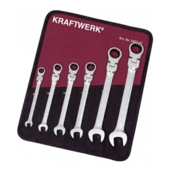 Trousse de 6 Clés à Cliquet Articulées Flex ClicKraft KRAFTWERK 3403-51