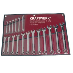 Trousse de 18 clés combinées KRAFTWERK 3557R