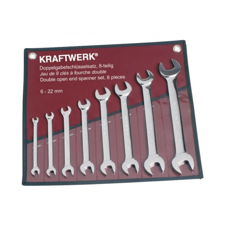 Trousse de 8 Clés à Fourches KRAFTWERK 3570R