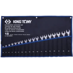 Trousse De 18 Clés Mixtes Légères 6 À 24Mm King Tony - 12D18MRN