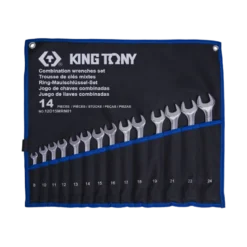 Trousse De 14 Clés Mixtes Légères 8-10:19-21-22-24Mm King Tony - 12D15MRN01