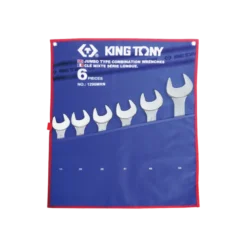 Trousse De 6 Clés Mixtes 107134-36-38-41-46-50Mm King Tony - 1296MRN