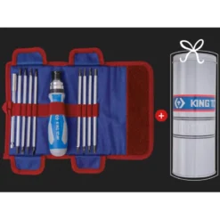 Trousse De Tournevis À Lames Interchangeables 16 Pièces King Tony - P32526MRN