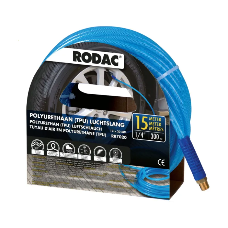 Tuyau d'air comprime 8x12 MM - 30 metres rodac by SAM - rr7030