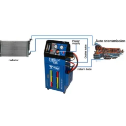 Unité de vidange et de remplissage pour boîte de vitesse automatique avec jeu d’adaptateurs 35pcs BRILLIANT TOOLS - BT626050