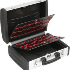 Valise Aluminium Lisse Double Plateaux SAM Outillage - TVU-4