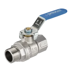 Vanne laiton cylindrique mâle/femelle PN 40 Prevost