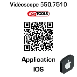 Vidéoscope WI-Fi, 8 pièces KS TOOLS 550.7510