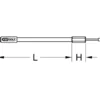 Vis de force hydraulique 410 mm Ø 36 mm KS TOOLS 615.0003