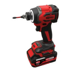 Visseuse à Chocs Brushless 1/2'' 230 NM en Coffret, 2 Batteries 18V 4Ah KS TOOLS - 515.4745F