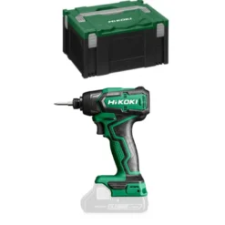 Visseuse à choc 18 V 140Nm emmanchement 1/4 Sans batterie ni chargeur coffret Hitcase HIKOKI - WH18DDW2Z