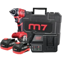 Visseuse À Percussions 18V + Chargeur + 2 Batteries 5Ah M7 - DS203A