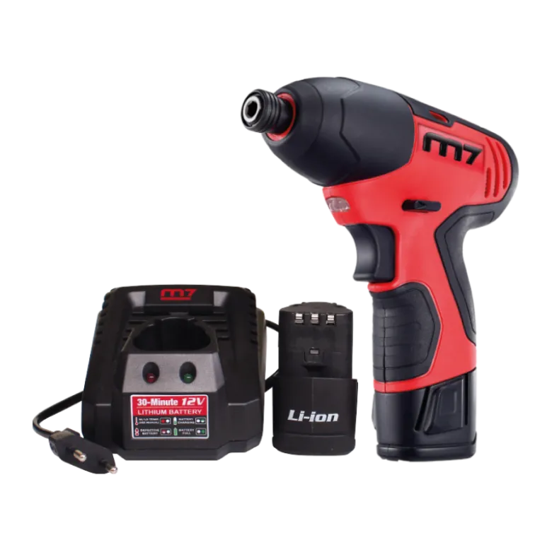 Visseuse à Percussion 12V + 2 Batteries 2Ah + Chargeur M7 - DS10202