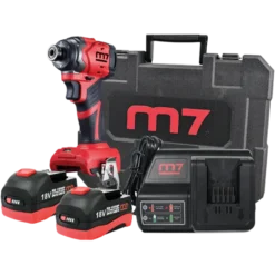 Visseuse 1/4" 18V + Chargeur + 2 Batteries 5Ah M7 - DS202A